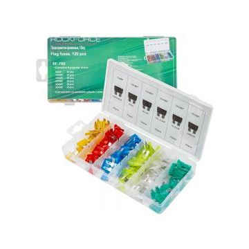 Предохранитель RF-790 (5-30А) флажковый (120 предметов) (ROCKFORCE)