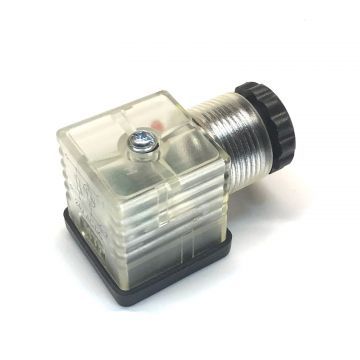 Разъём 124-800 соленоида серий 6 и А80 (пневмоклапана КПП) CAMOZZI