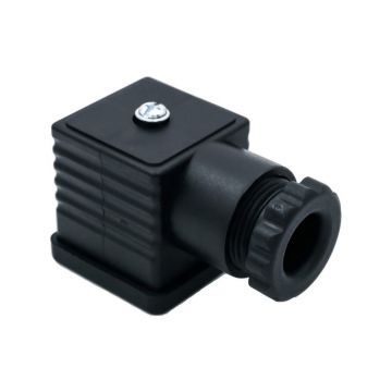 Разъём 124-800 соленоида серий 6 и А80 (пневмоклапана КПП) CAMOZZI