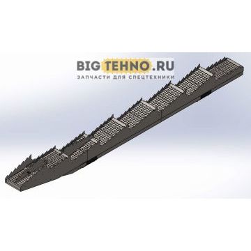 Клавиша КЗК-12-0212030 соломотряса (универс. под датчик) (1,5 мм) КЗС-812/1218 Клавиша КЗК-12-0212030 соломотряса (универс. под датчик) (1,5 мм) КЗС-812/1218