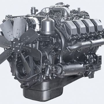 Двигатель 8481.1000186 (350л.с.) ПТЗ (ТМЗ) (алюм. гол., мех ТНВД, вода-воздух)