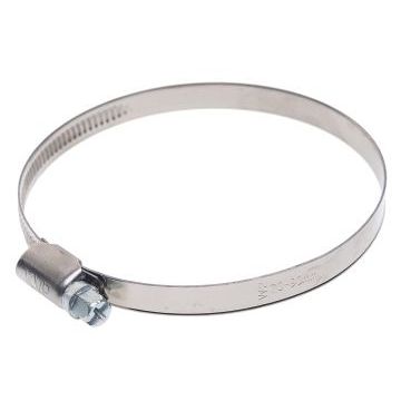 Хомут червячный 10мм 70-90мм ДУБЛЬ